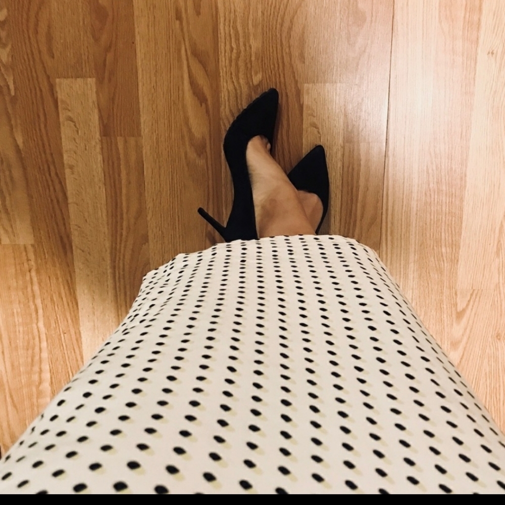 9 west suede sole pumps
